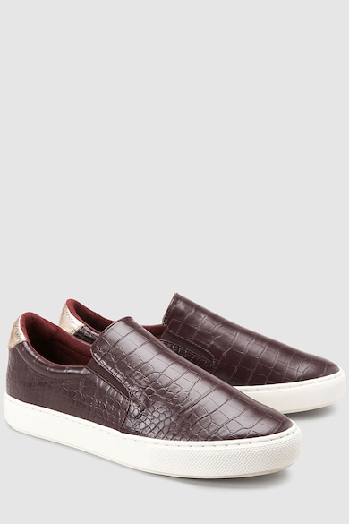 NEXT Pantofi slip-on cu model crocodil Femei