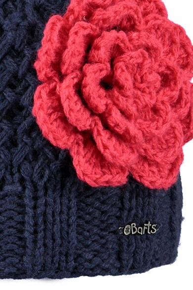 Barts Caciula din tricot cu floare decorativa Rose Fete