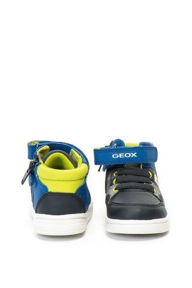 Geox Pantofi sport de piele ecologica DJRock Baieti