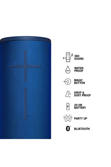 Ultimate Ears Boxa portabila  MEGABOOM 3, , Bluetooth, IP67, Blue Femei