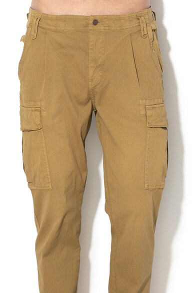 Scotch & Soda Pantaloni cargo lejeri cu croiala conica Barbati