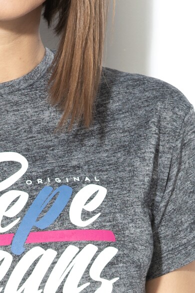 Pepe Jeans London Tricou cu imprimeu logo Michelle Femei