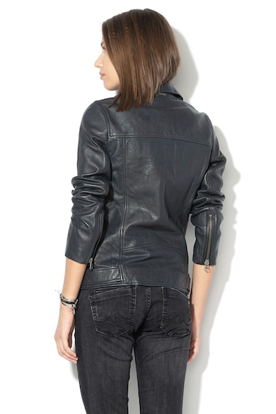 Pepe Jeans London Jacheta biker de piele Pati Femei