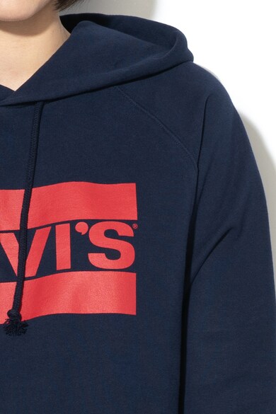 Levi's Nagyméretű kapucnis pulóver logóval női