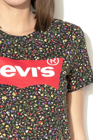 Levi's Tricou cu imprimeu floral si logo 13 Femei