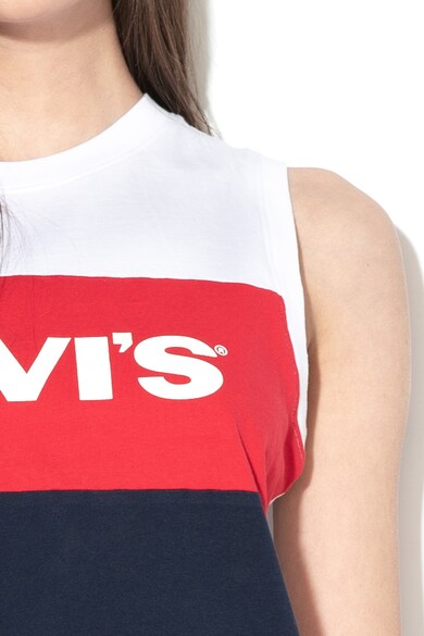 Levi's Tricou cu imprimeu logo, fara maneci Femei