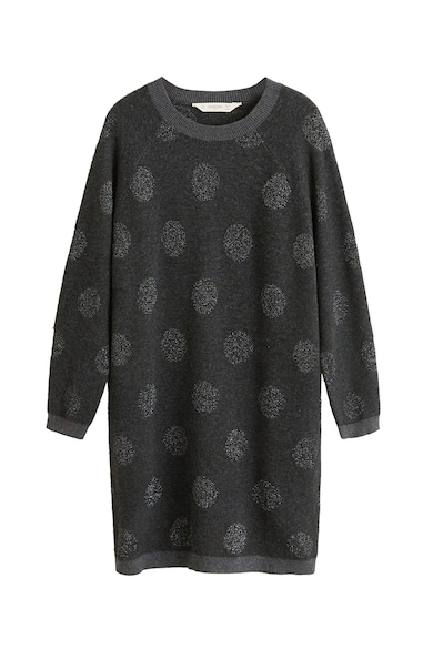 Mango Bolita Jersey Dress With Polka Dots Lány