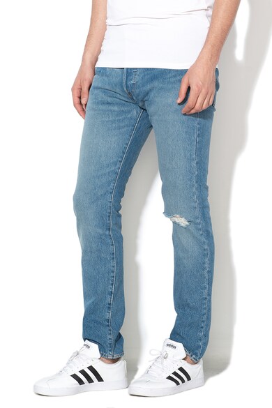 Levi's 501® skinny fit farmernadrág szaggatott részletekkel férfi