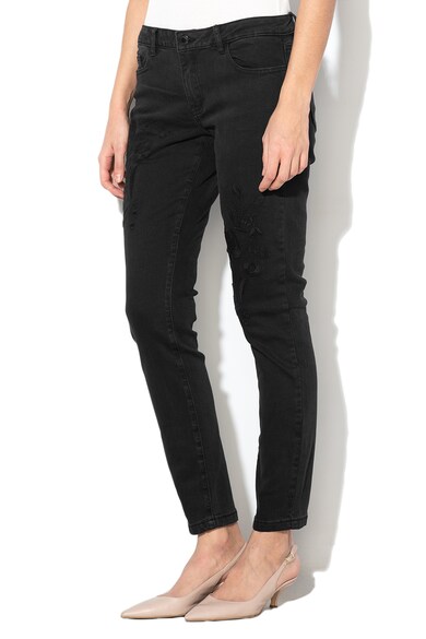 Broadway Blugi skinny cu broderie florala Jane Femei