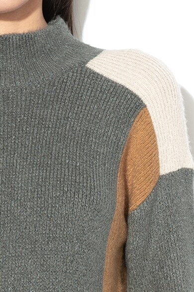 Greystone Rochie din tricot cu detalii colorblock Femei