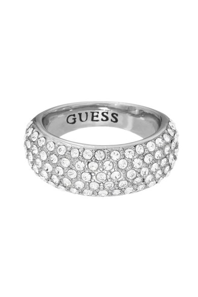 GUESS Inel decorat cu cristale Swarovski Femei