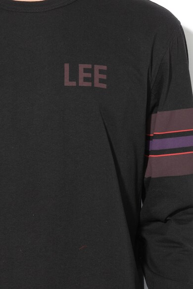 Lee Памучна блуза с овално деколте Мъже