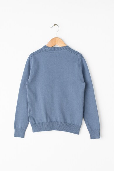 GUESS JEANS Фино плетен пуловер с малко пришито лого Момчета