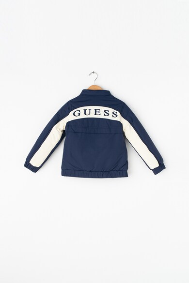 GUESS JEANS Geaca cu vatelina si logo brodat Baieti