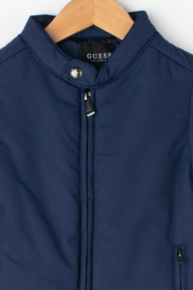 GUESS JEANS Geaca cu vatelina si logo brodat Baieti