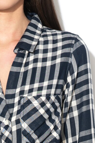 Wrangler Карирана риза от модал и джоб на гърдите Жени