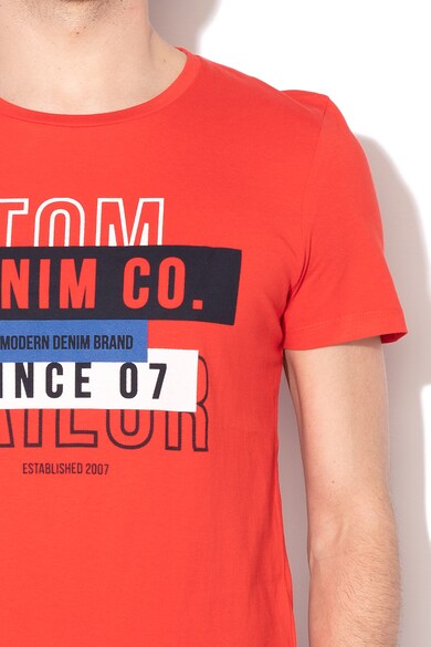 Tom Tailor Tricou cu imprimeu text 4 Barbati