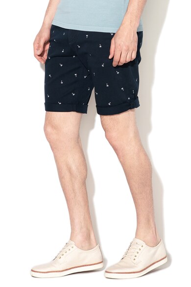 Tom Tailor Chino rövidnadrág pálmafás mintával férfi