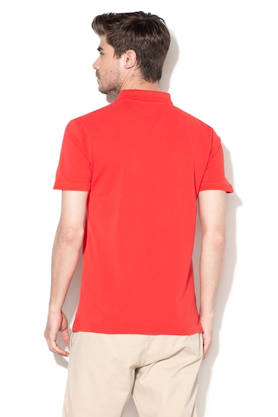 Tom Tailor Tricou polo cambrat, cu slituri laterale Barbati