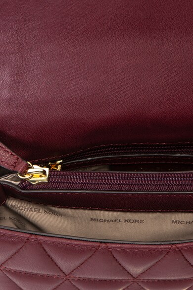 Michael Kors Geanta crossbody de piele, cu aspect matlasat Sloan Femei