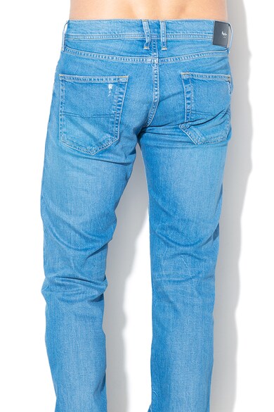 Pepe Jeans London Cane straight fit farmernadrág alacsony derékrésszel férfi