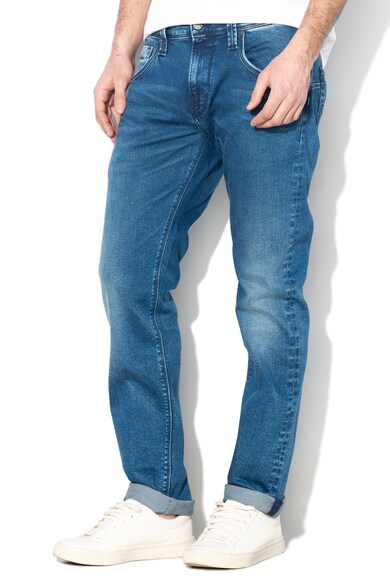 Pepe Jeans London Zinc mosott hatású straight fit farmernadrág férfi