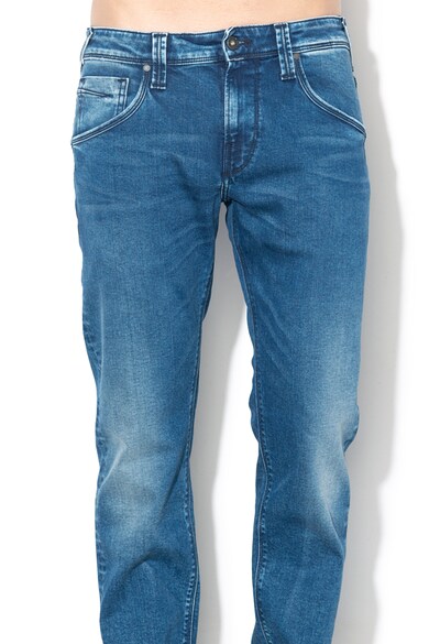 Pepe Jeans London Zinc mosott hatású straight fit farmernadrág férfi