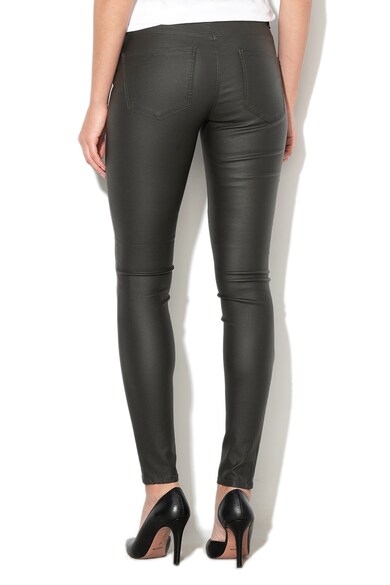 Vero Moda Seven skinny fit nadrág bevont hatással női