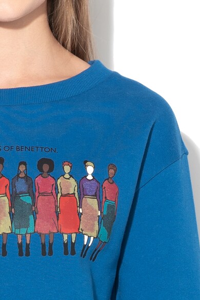 United Colors of Benetton Bluza sport cu imprimeu grafic Femei