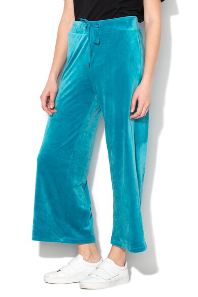 United Colors of Benetton Pantaloni cu croiala ampla de catifea Femei