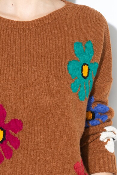 United Colors of Benetton Pulover supradimensionat din amestec de lana Femei