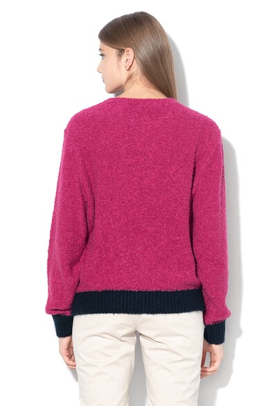 United Colors of Benetton Pulover din boucle si amestec de lana Femei