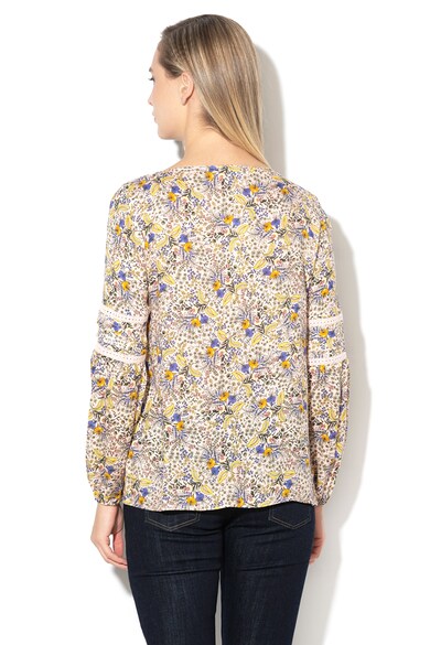 Esprit Bluza vaporoasa cu model floral 1 Femei