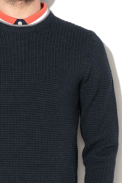 Esprit Плетен пуловер с лого Мъже