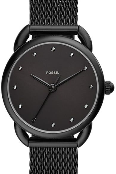 Fossil Часовник Tailor с метална мрежеста верижка Жени