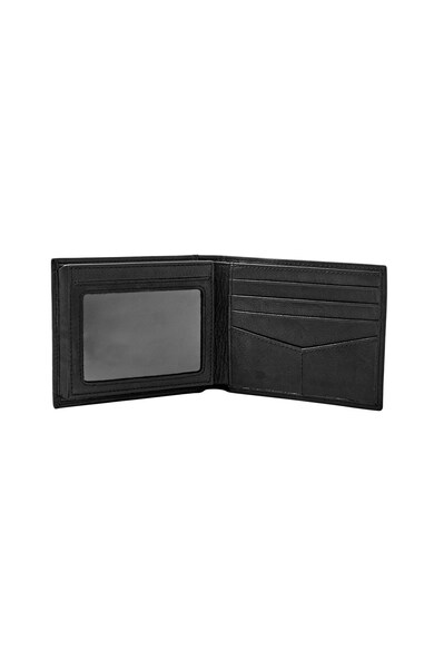 Fossil Кожен портфейл Bifold с двойно прегъване Мъже