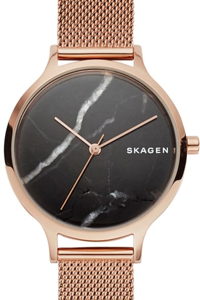 Skagen Часовник Anita с мрежеста верижка Жени