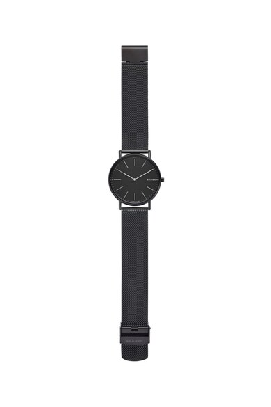 Skagen Ceas quartz cu bratara cu aspect de plasa Barbati