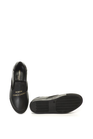 John Galliano Pantofi sport, slip on, de piele Femei