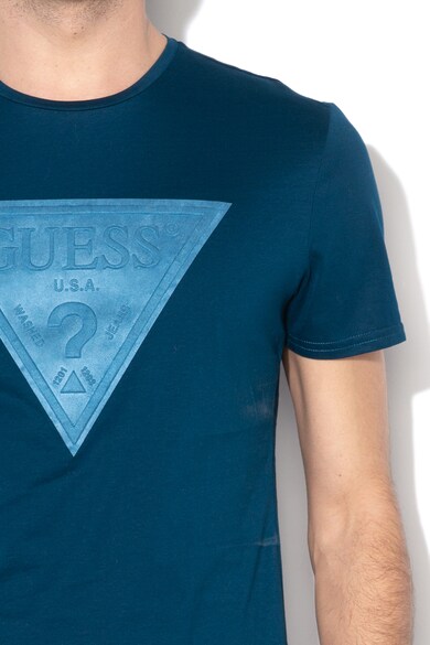 GUESS JEANS Тениска с релефно лого Мъже