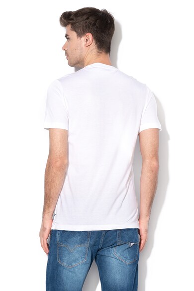 GUESS JEANS Slim fit modáltartalmú póló logómintával férfi