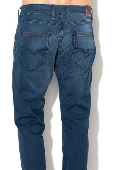 GUESS JEANS Blugi slim fit cu aspect decolorat Barbati