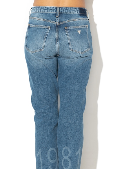 GUESS JEANS Blugi mom fit cu aspect decolorat Femei