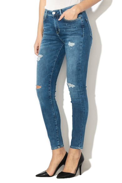 GUESS JEANS Blugi skinny cu talie inalta 1981 Femei