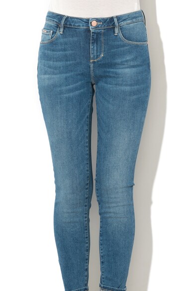 GUESS JEANS Blugi skinny cu talie inalta Annette Femei