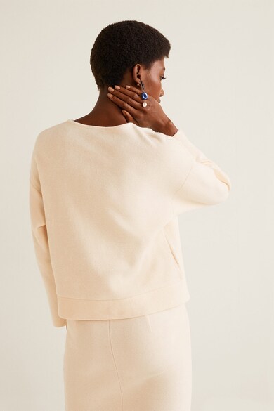 Mango Lif pulóver texturált hatással női