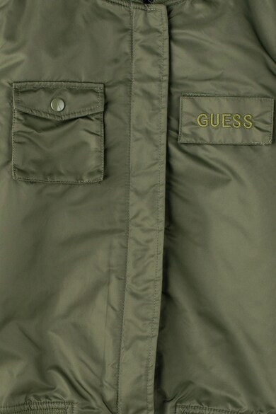 GUESS JEANS Jacheta bomber cu model 2in1 Baieti