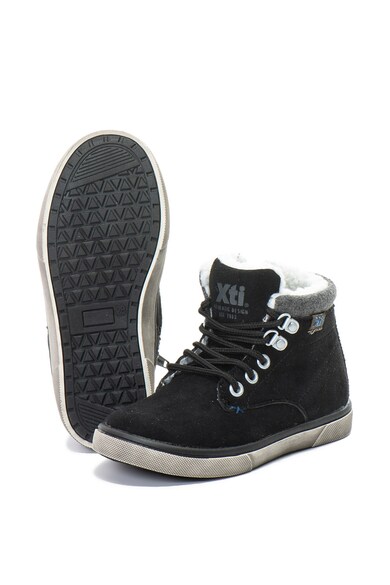 Xti Pantofi sport mid-high cu captuseala de blana shearling sintetica Fete