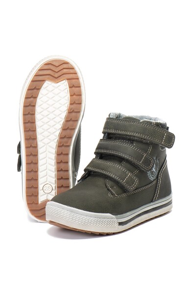 Xti Pantofi sport mid-high de piele ecologica si material textil cu captuseala calduroasa Fete