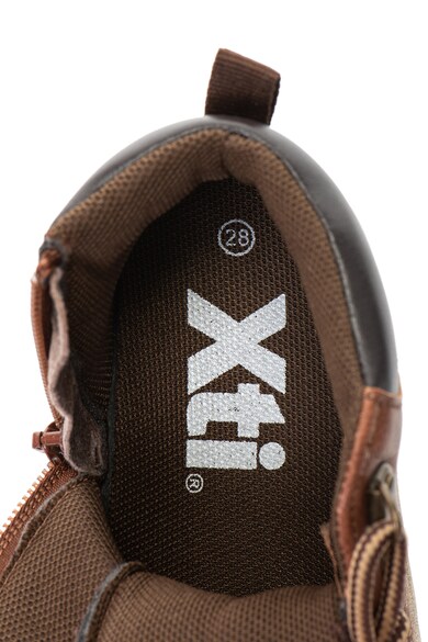 Xti Pantofi sport mid-high de piele ecologica Baieti